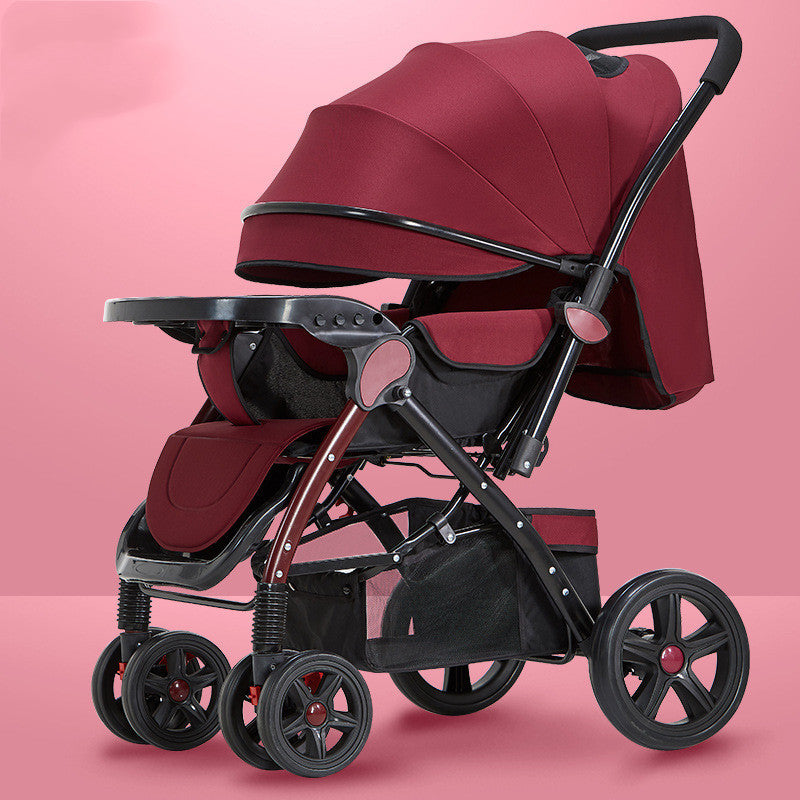 Reversible lightweight stroller