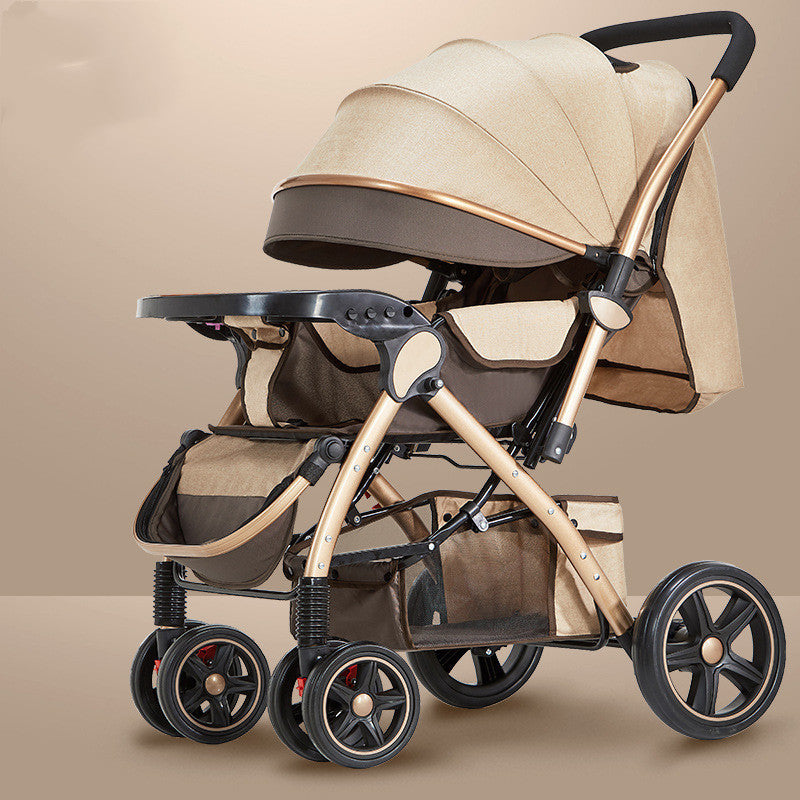 Reversible lightweight stroller