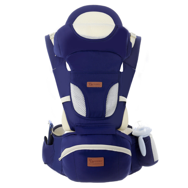 Ergonomic Hipseat Carrier Front Facing  Kangaroo  Wrap Sling for Baby Travel