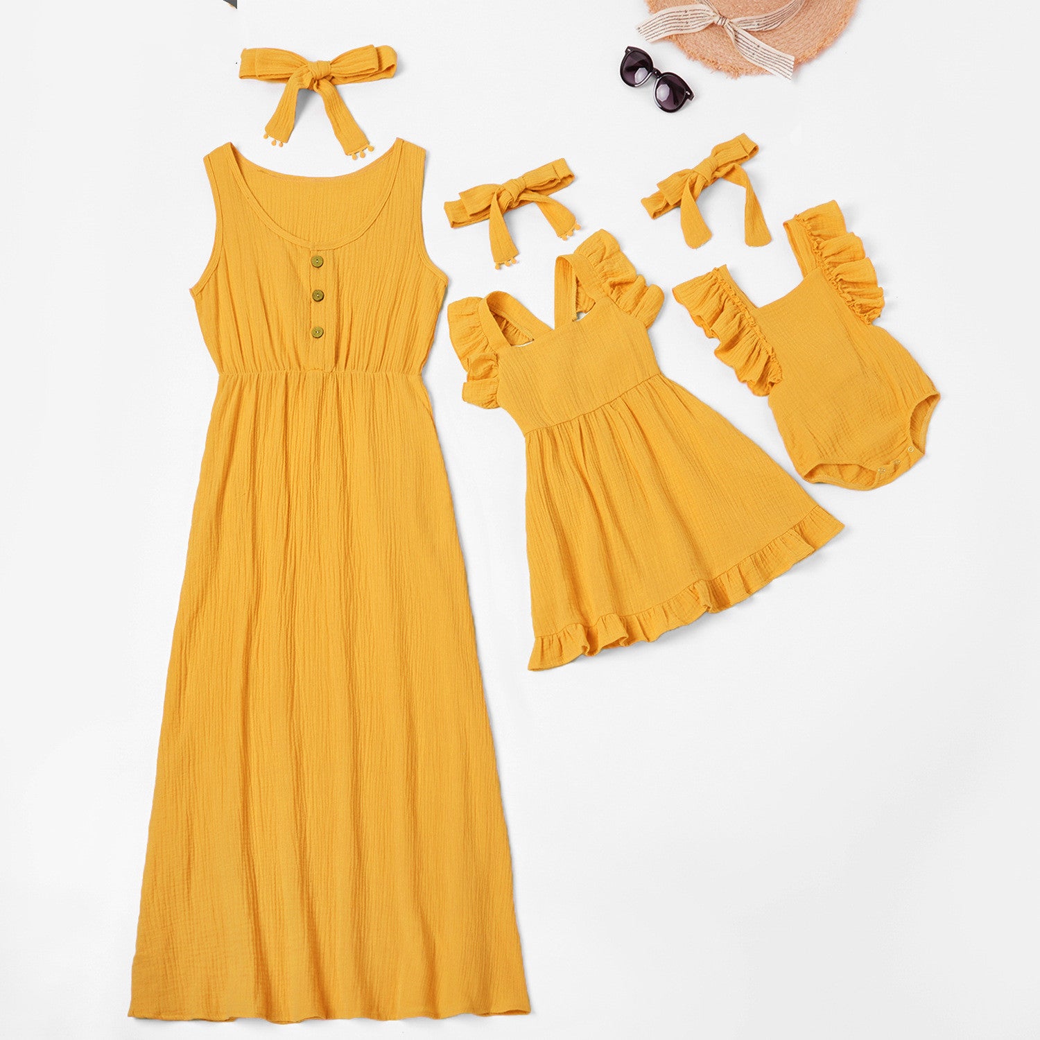 Mother Daughter Matching Dresses Mommy/Baby/Toddler Set