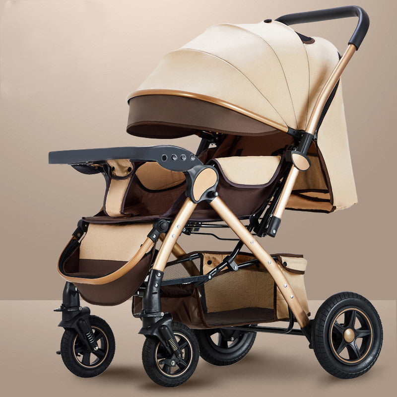 Reversible lightweight stroller