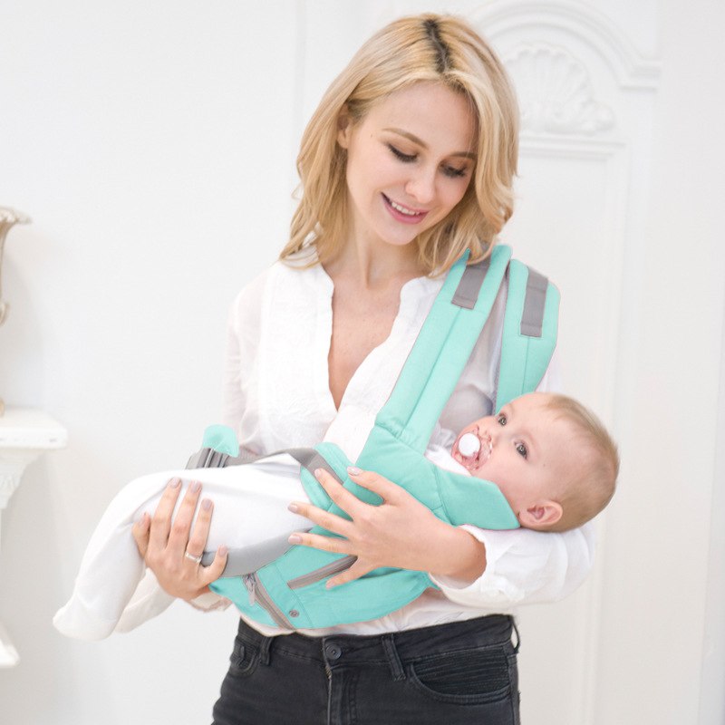 AIEBAO Ergonomic Sling Front Facing Kangaroo Baby Wrap Carrier  0-18 Months