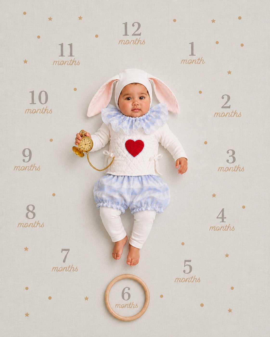 White Rabbit –  Baby Alice in Wonderland Halloween Costume