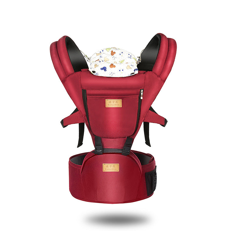 Baby carrier breathable with baby waist stool