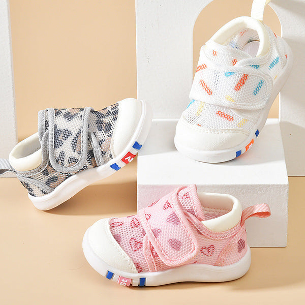 Baby summer non-slip breathable sneakers Toddler  12M-2yrs  Soft Bottom Mesh Surface Shoe