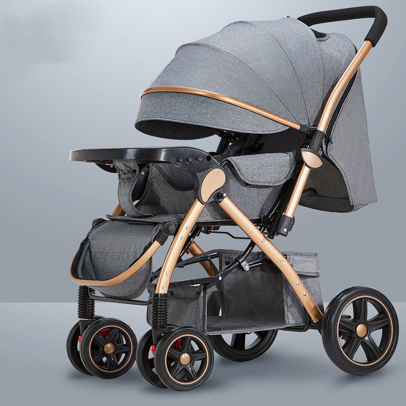 Reversible lightweight stroller