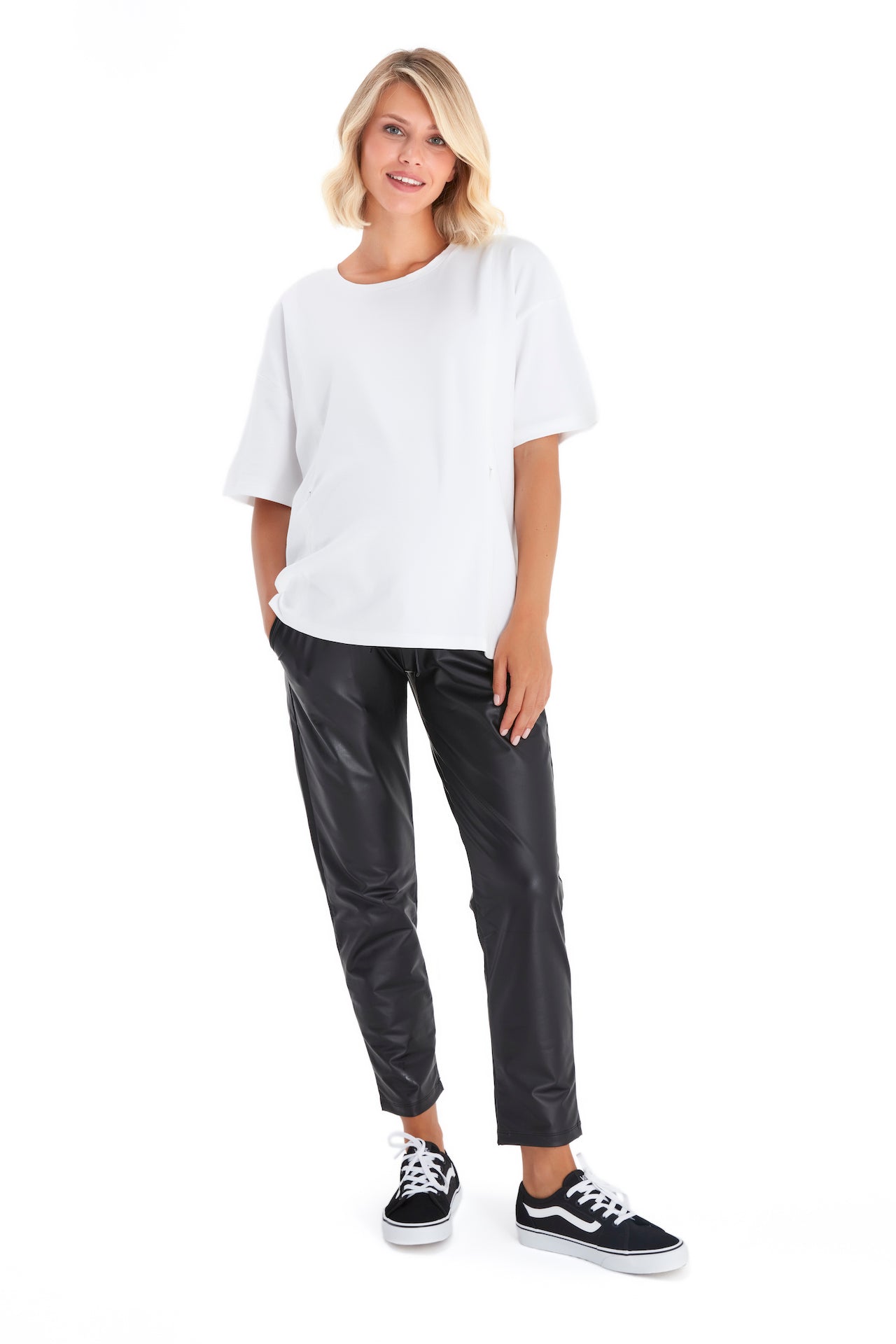 Anytime Side Zip Maternity/Nursing T-Shirt