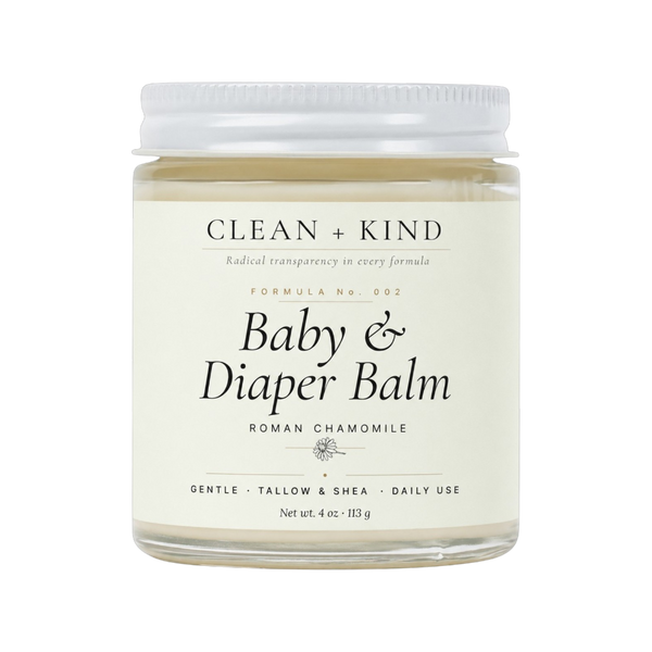 Baby & Diaper Balm — Shea Butter & Roman Chamomile, 4 oz