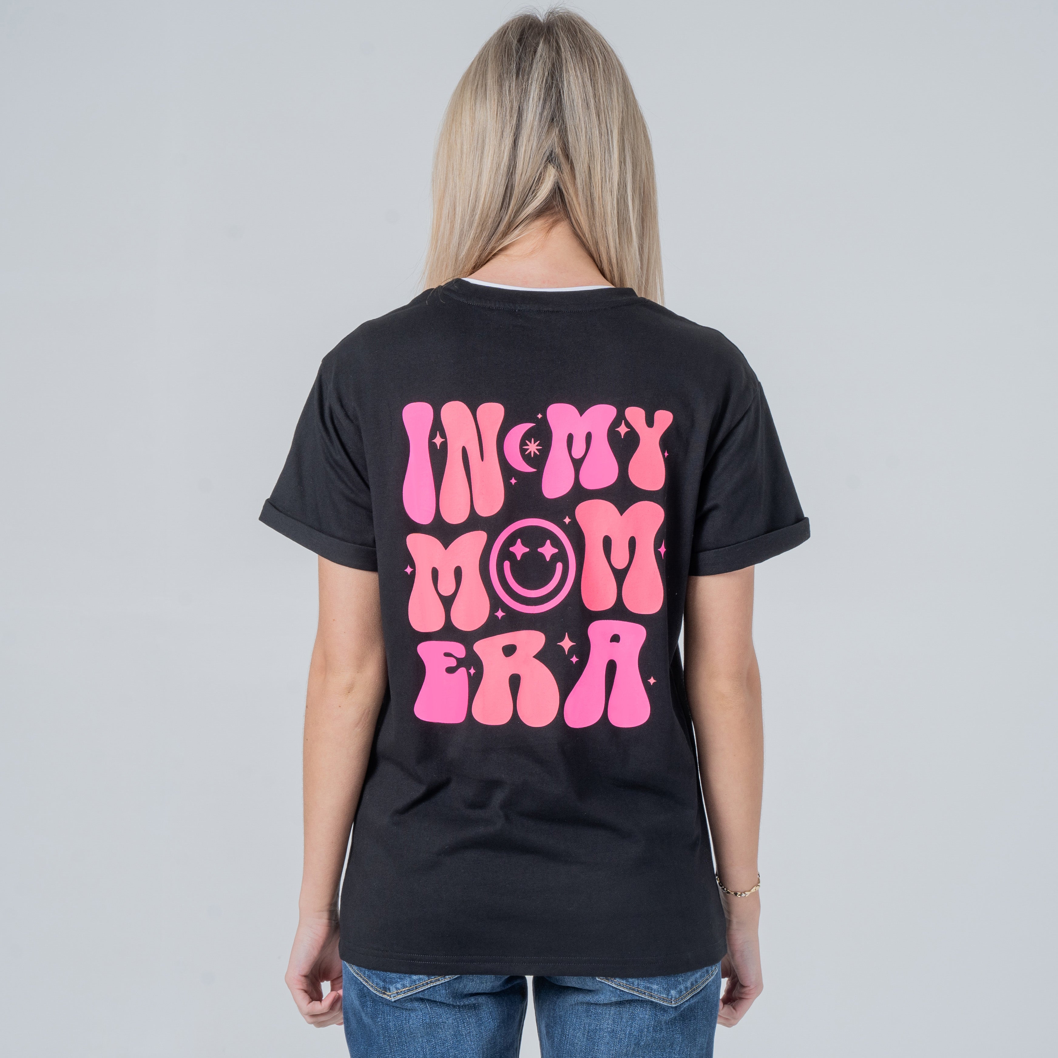Mom Era Organic Cotton Nursing T-Shirt - Pink