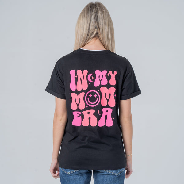 Mom Era Organic Cotton Nursing T-Shirt - Pink