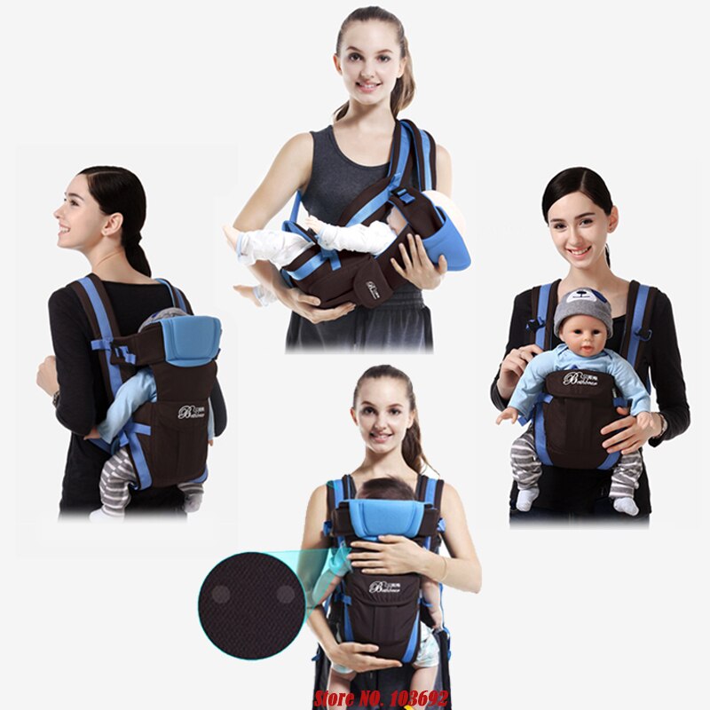 Beth Bear 4-in-1 Baby Carrier – 0-30 Months