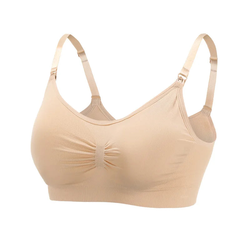 Wire-Free Maternity Nursing Bra – Breathable