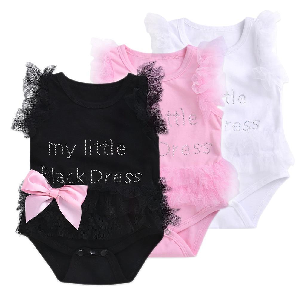 Sleeveless Baby Girl Romper – Summer Infant Bodysuit