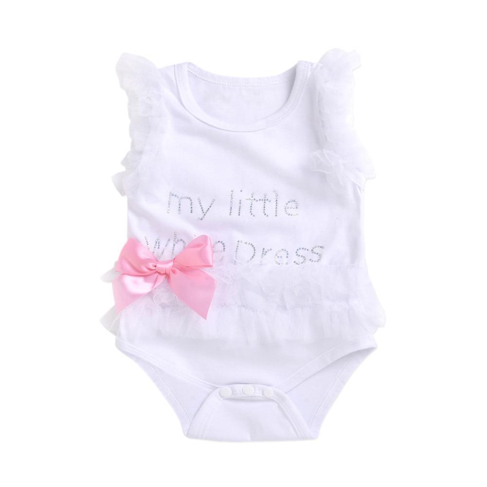 Sleeveless Baby Girl Romper – Summer Infant Bodysuit