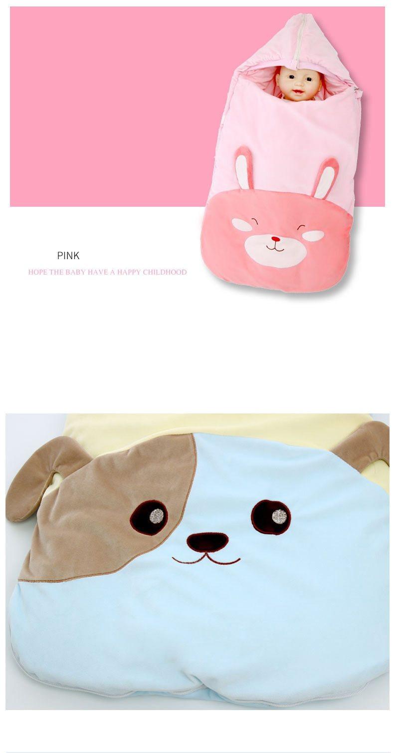 Newborn Baby Swaddle Sleeping Bag Warm Infant Sleep Sack