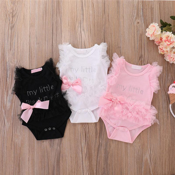 Sleeveless Baby Girl Romper – Summer Infant Bodysuit