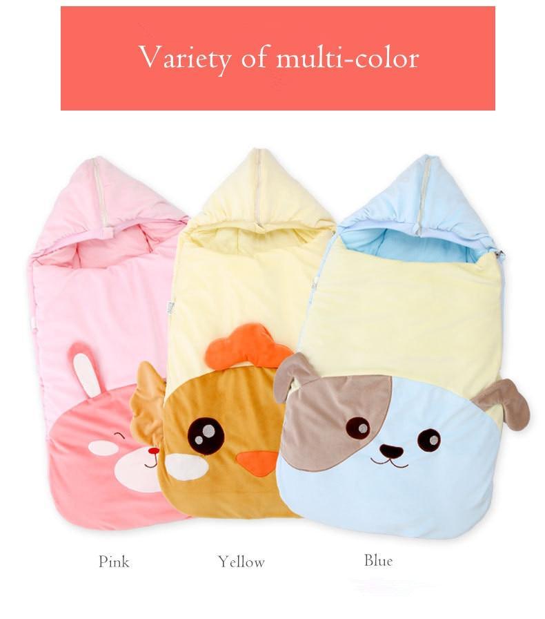 Newborn Baby Swaddle Sleeping Bag Warm Infant Sleep Sack