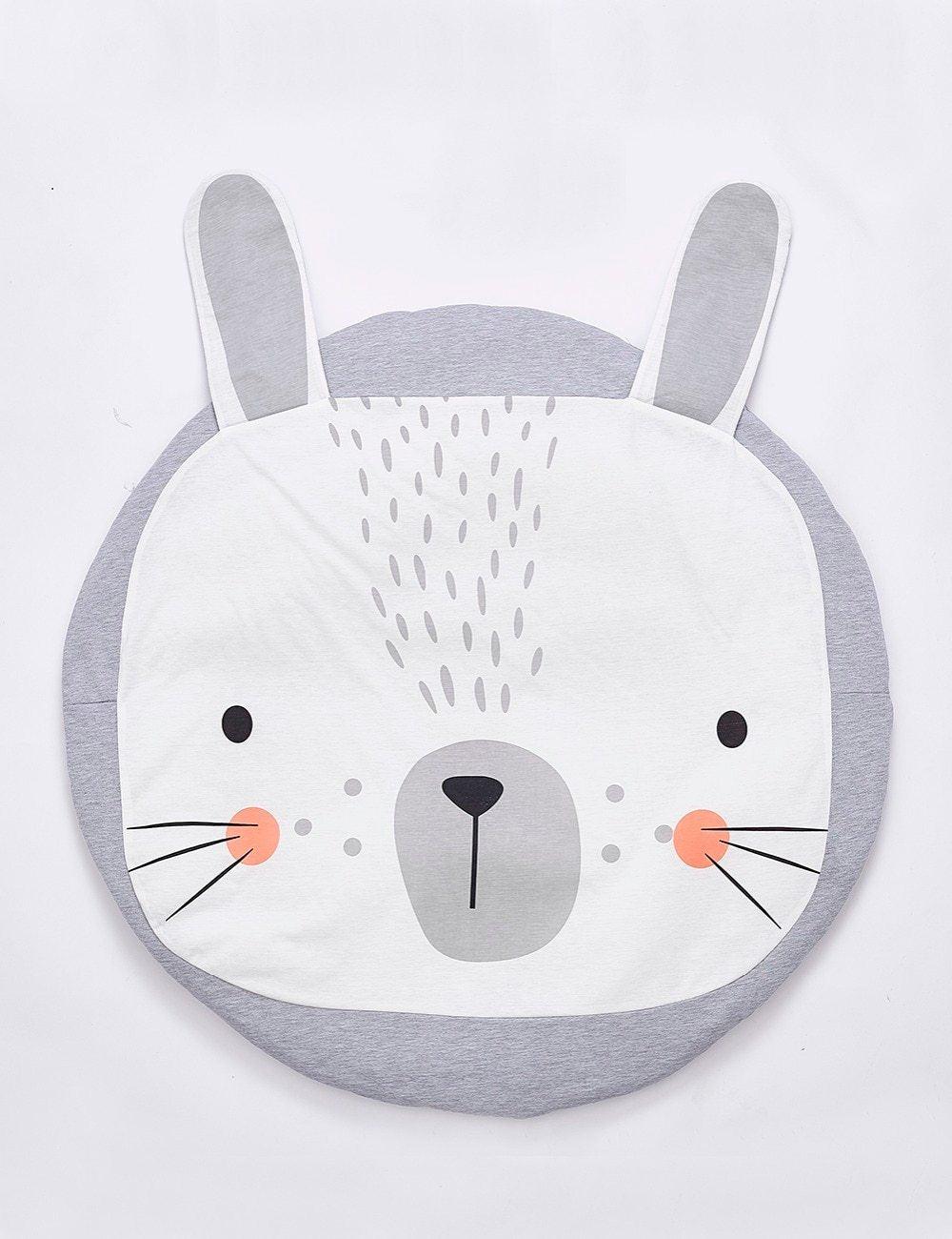 Play Mat Cartoon Animal Mats  for Kids Room/Nursery Decor