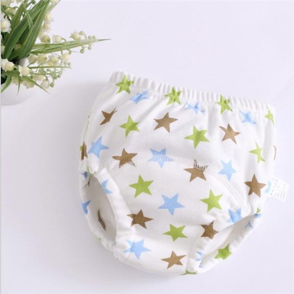 6-Layer Reusable Cotton Baby Training Pants
