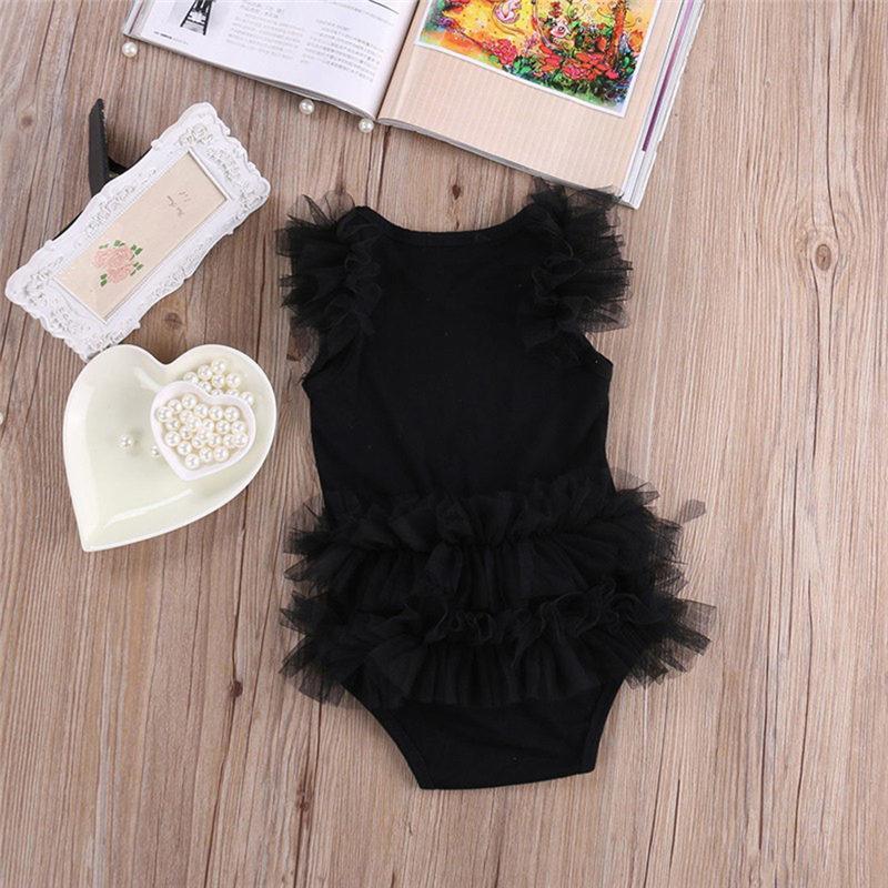 Sleeveless Baby Girl Romper – Summer Infant Bodysuit
