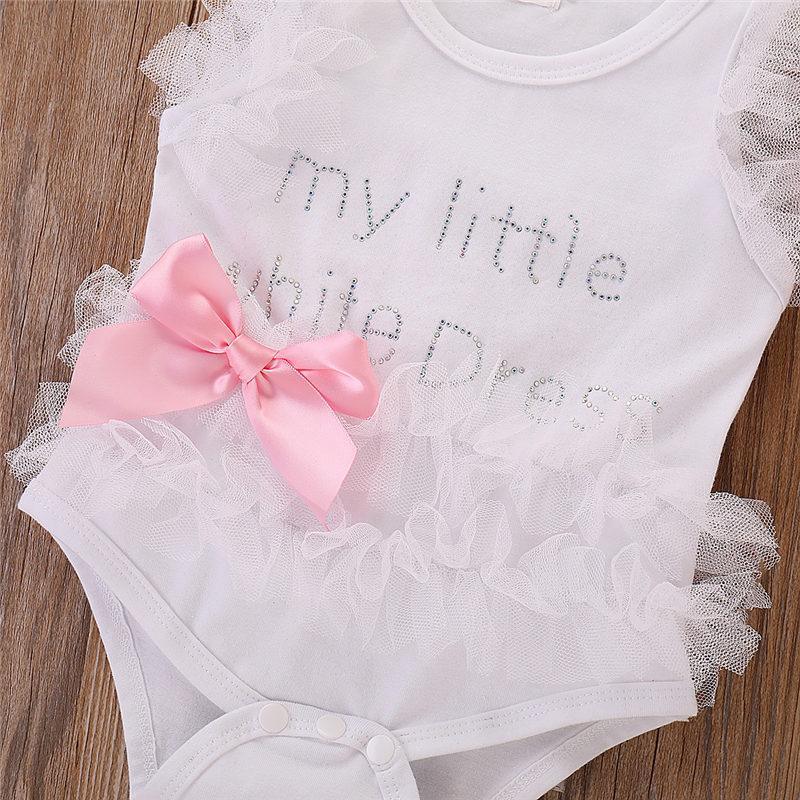 Sleeveless Baby Girl Romper – Summer Infant Bodysuit