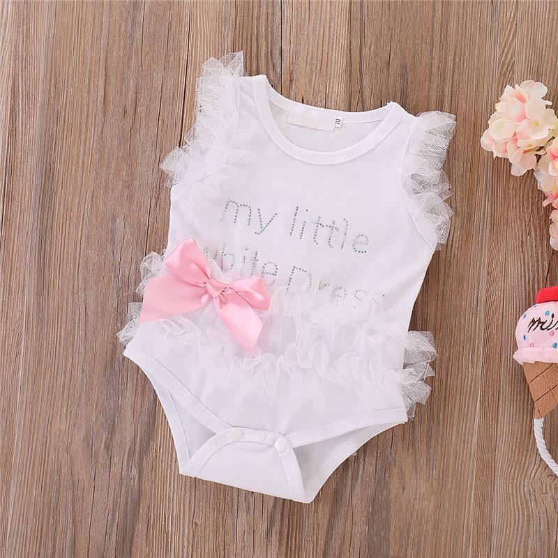 Sleeveless Baby Girl Romper – Summer Infant Bodysuit
