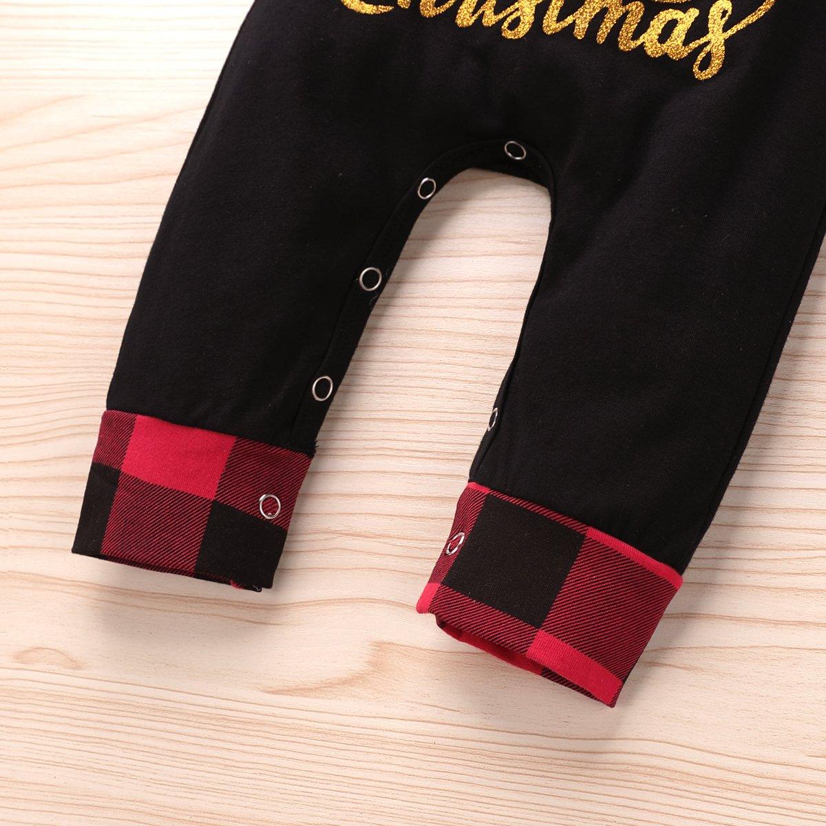 Merry Christmas  Long Sleeve Romper for 0-24 months