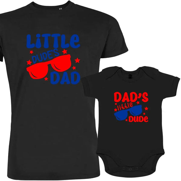 Little Dude's Graphic Tee Matching Set(Organic Cotton)