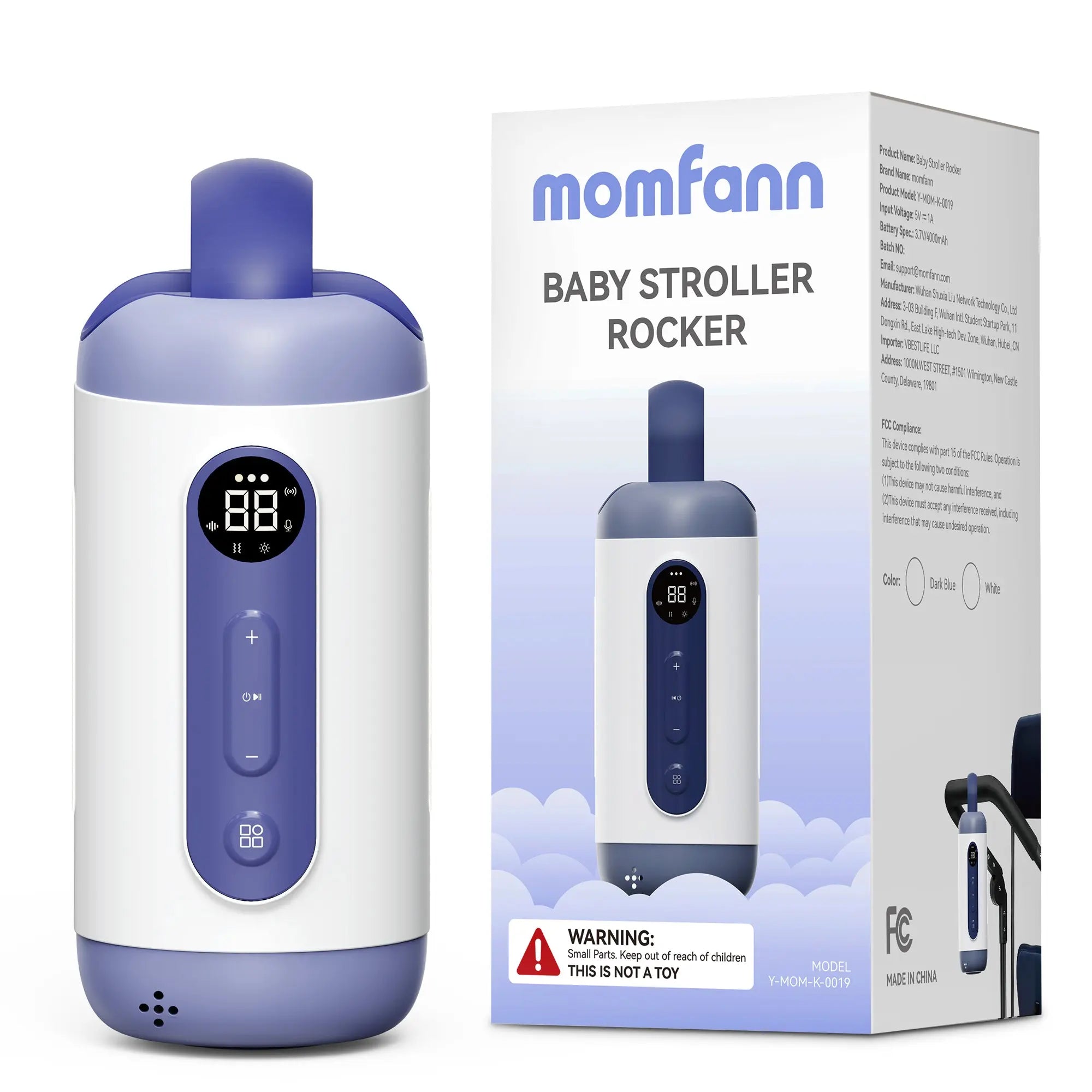 Momfann Smart Baby Rocker Vibration Device