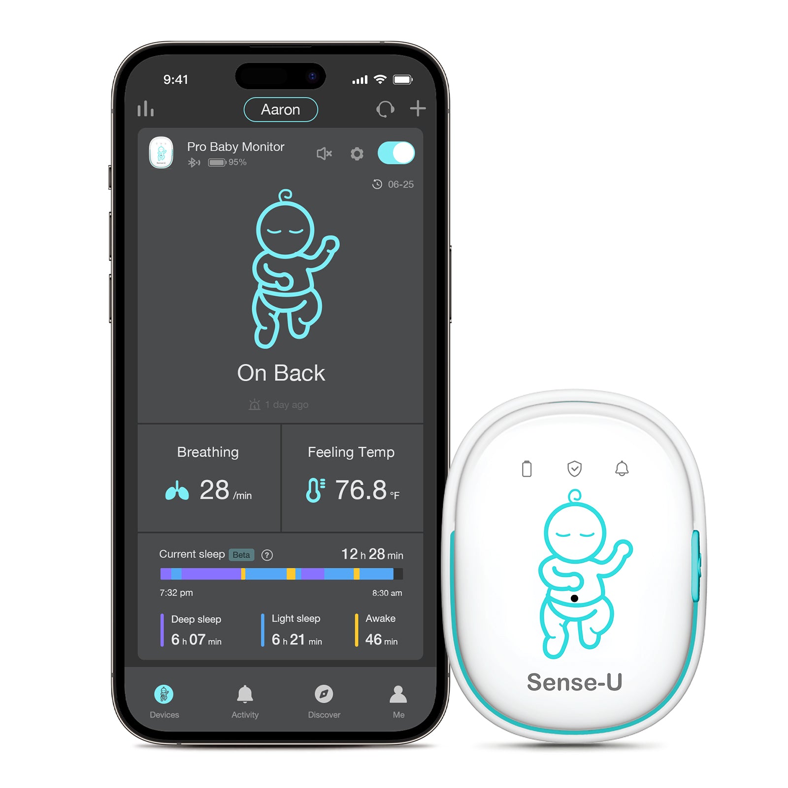 Wireless  (clip on) Pro Baby Monitor