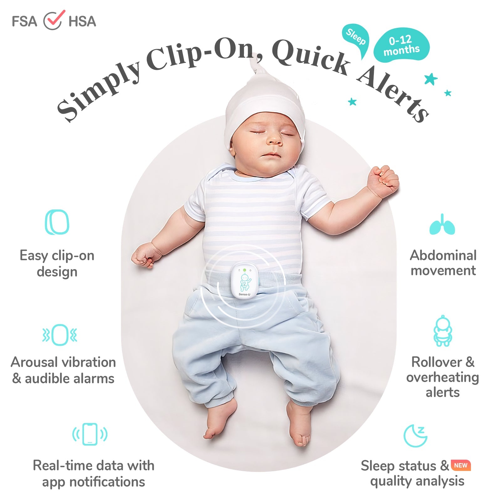 Wireless  (clip on) Pro Baby Monitor