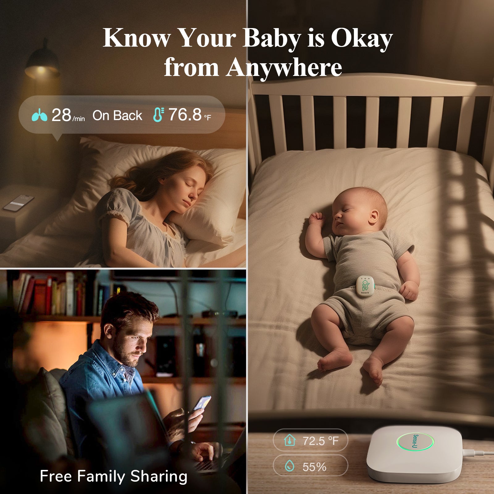 Wireless  (clip on) Pro Baby Monitor