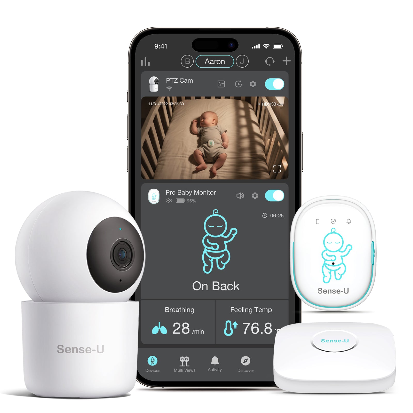 Wireless  (clip on) Pro Baby Monitor