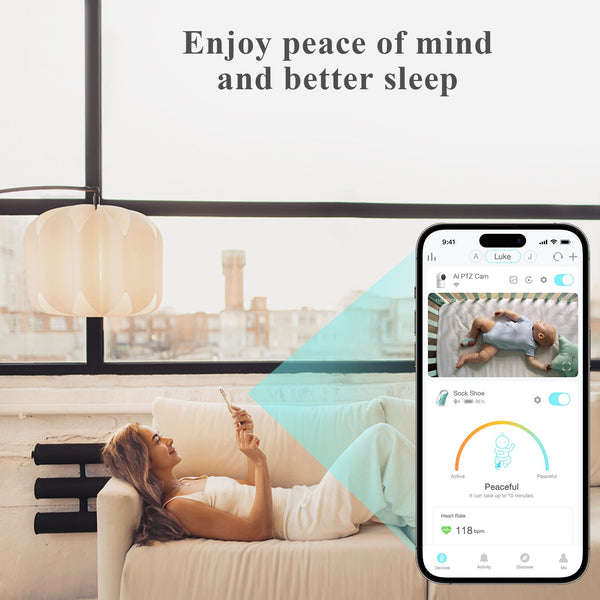 Smart Sock  Baby Monitor