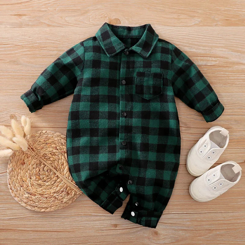 Newborn Baby  Christmas Romper