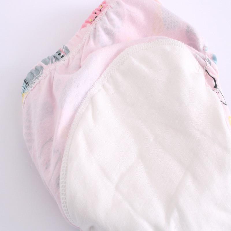 6-Layer Reusable Cotton Baby Training Pants