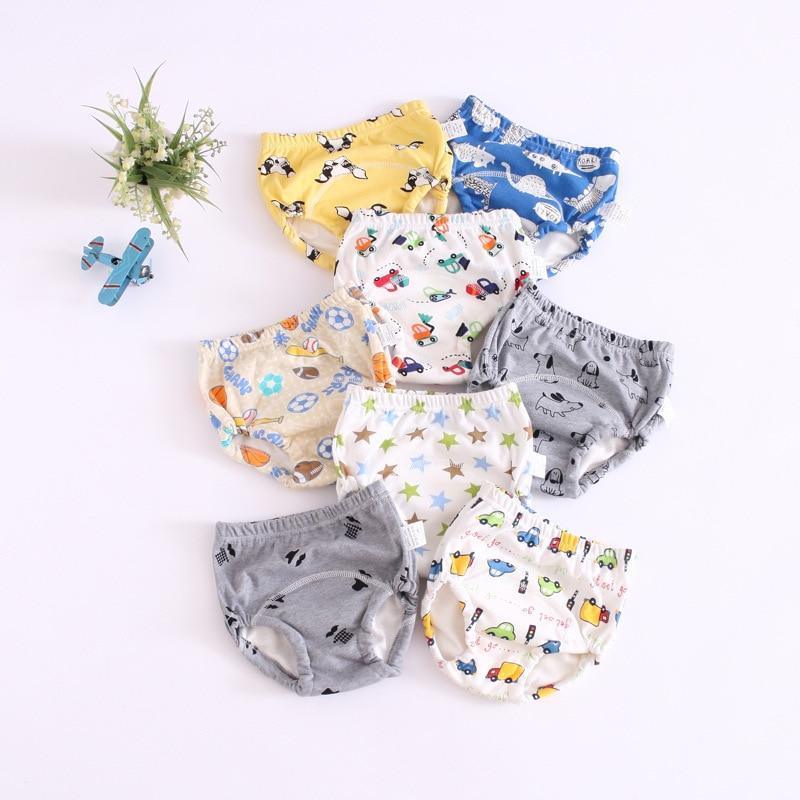 6-Layer Reusable Cotton Baby Training Pants