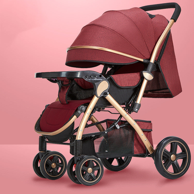 Reversible lightweight stroller