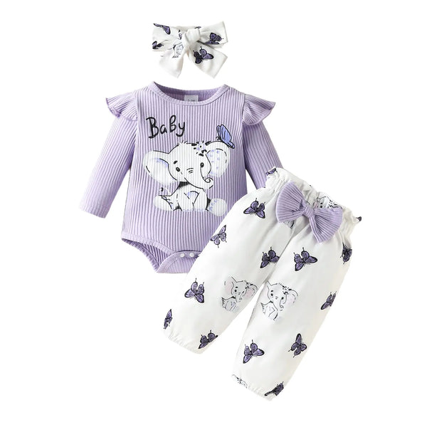 Newborn Baby Girl Fall Outfit( 6-9 Months)